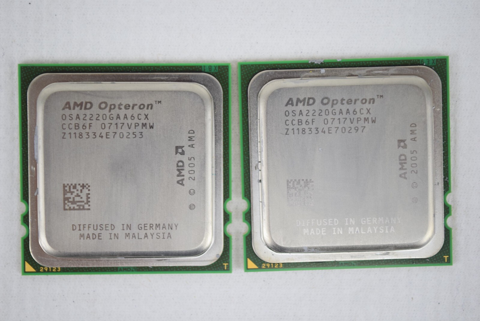AMD Opteron OSA2220GAA6CX Dual Core 2.8 GHz Server CPU Lot of 2 | eBay