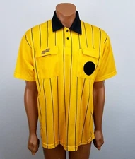 Official Sports International Men's Soccer Referee Jersey Medium Short Sleeve