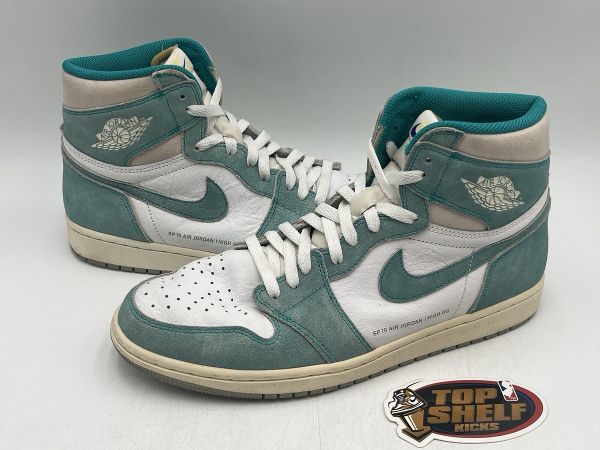Air Jordan 1 High Turbo Green 2019 Size 11 Used Rare Retro