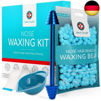 Medi Grade Nasenhaar Wachs 50g   Einfache & Sichere, Zuhause   Nas