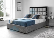 Memphis 6FT Superking Size Bed With Padded Headboard in Various Colours