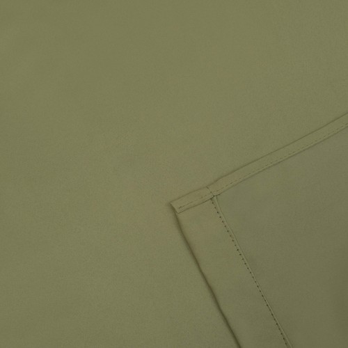 Solid Classic Modern Grommets Room Darkening 26" Wide Blackout Curtain Panel Set - Picture 127 of 213