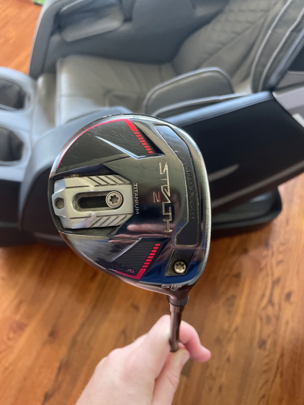 TaylorMade STEALTH Men's 18* 5 Wood Stiff Graphite Golf Club Fairway