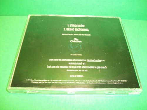 Streetside-Blind Lightning by the Obsessed (CD, 1994, Columbia) ~ Promo - Imagen 2 de 4