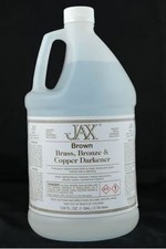 JAX Brown Brass, Bronze  Copper Darkener 45.942 For Brown Finish - Gallon