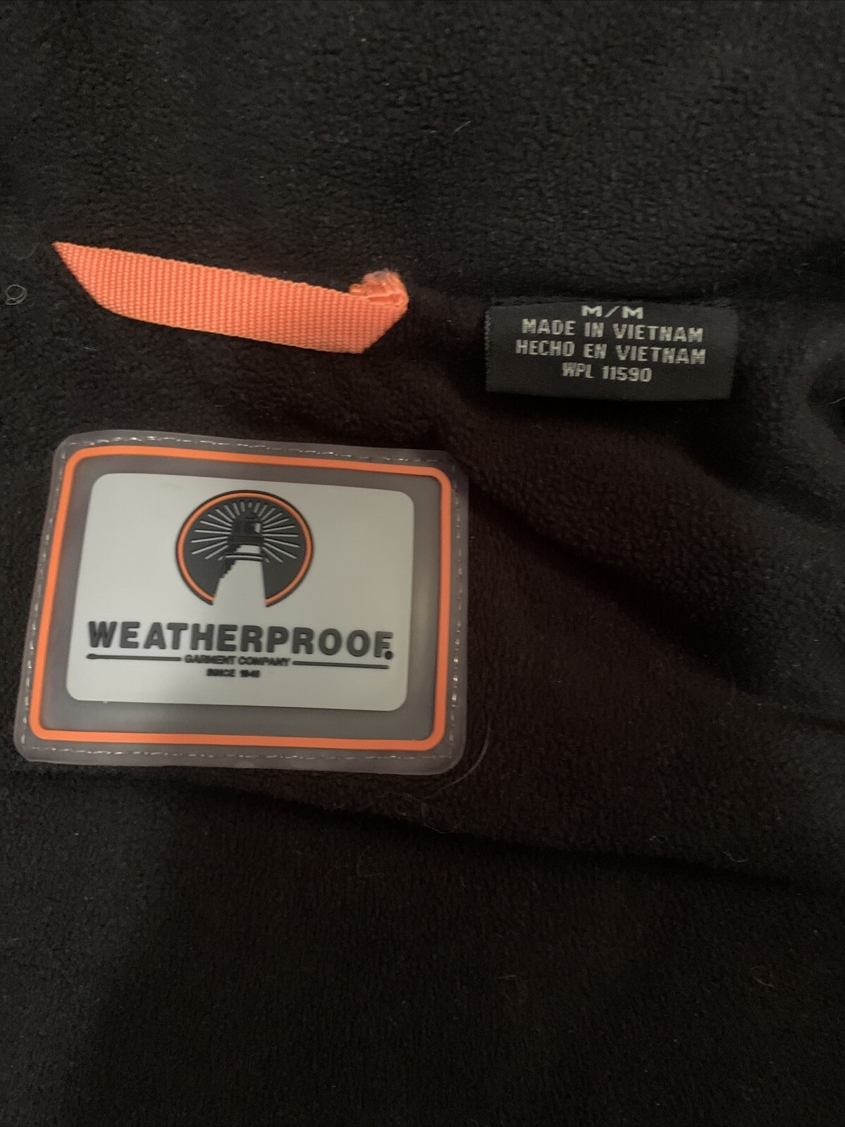 Weatherproof Soft Shell Hooded Jacket Black Mens … - image 5