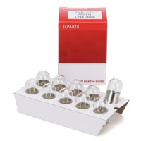 10X Herth+Buss Elparts Halogenlampe GlüHlampe Soffittenlampe 12V 10W R10W Ba15S
