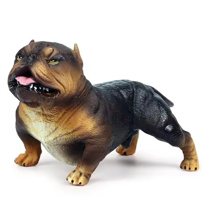 American Bully Dog Animal Toy PVC Action Figure Kids Toys Party Children Gifts