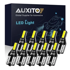 AUXITO T10 LED License Plate Light 168 2825 194 6000K White Bulbs Super Bright