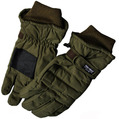 MFH Handschuhe Fingerhandschuhe oliv 3M  Thinsulate  Insulation Größe S - XL