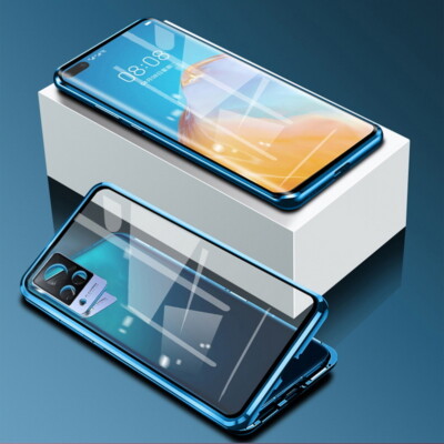 Hülle für Xiaomi Redmi Note 12 11 10 Pro K50 Mi 12T Magnetische gehärtete Glas