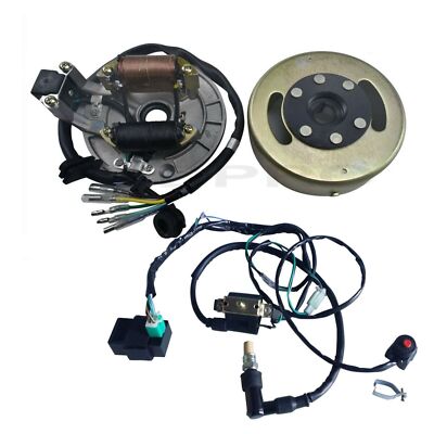 Stator Magneto Flywheel+Wiring Lifan Apollo SSR SDG YCF 110cc 125cc Dirt Bike 