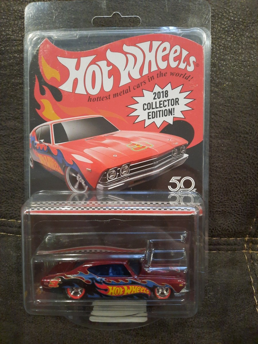 HOT WHEELS '69 CHEVELLE SS 396 2018 Collector Edition WALMART MAIL