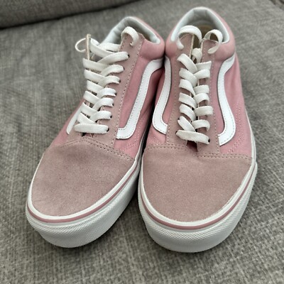 VANS Old Skool Low Skate Shoes Dusty Rose Pink Suede 500714