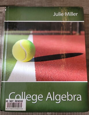 College Algebra Essentials by Julie Miller (2013, Hardcover) | eBay