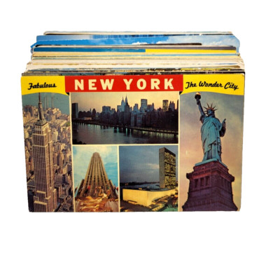 Mixed Lot of 100 Vintage Postcards 1900's to Now Posted & Unposted (G40F)