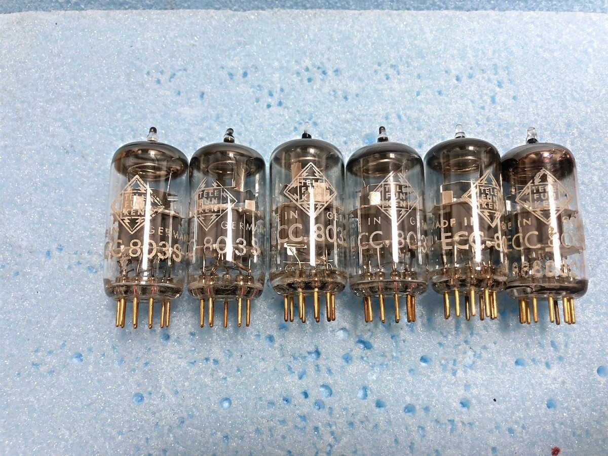 TELEFUNKEN ECC ８０３S /12AX7 /ダイヤマーク/真空管 TELEFUNKEN ECC 803S /12AX7 /ダイヤマーク/真空管
