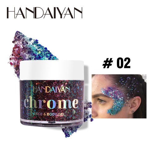 Chameleon Glitter Liquid Eye Shadow · Face & Body Makeup Color-Shifting Metallic - Picture 7 of 11