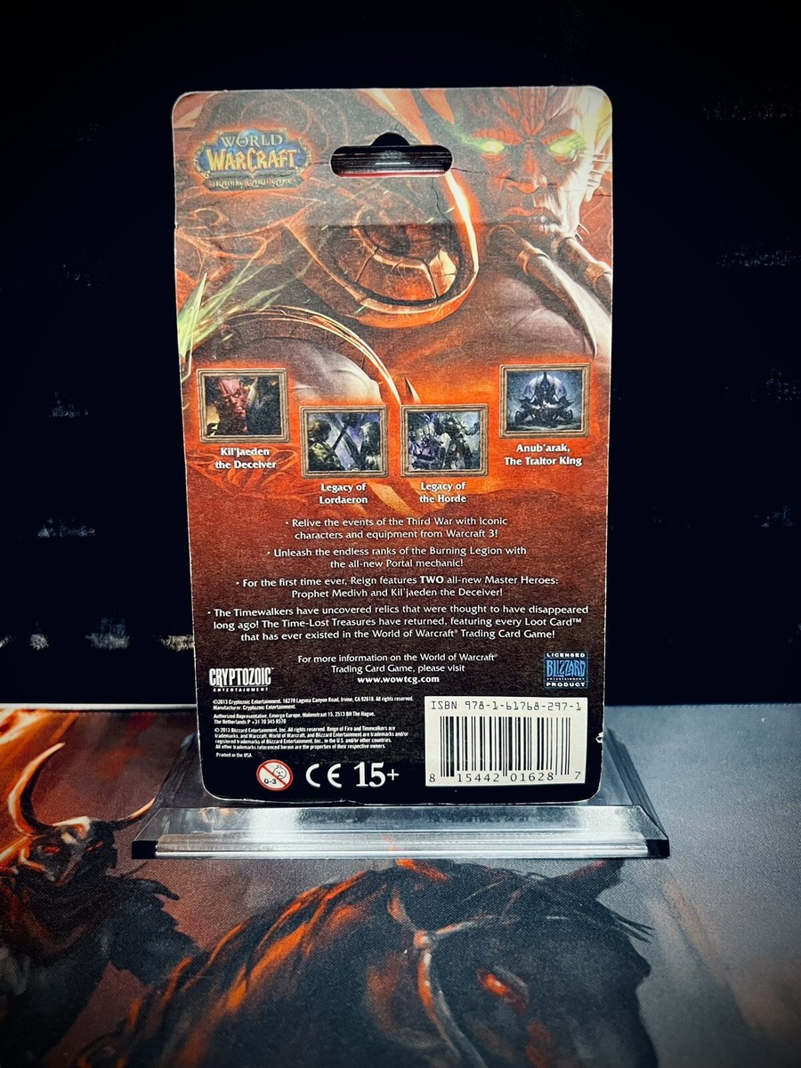 timewalkers reign of fire booster box Amazon.com: World of Warcraft TCG Timewalkers: Reign of Fire : Toys & Games