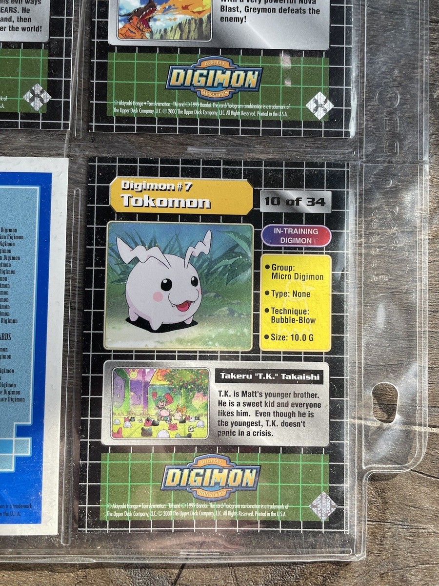 digimon exclusive preview cards Digimon Exclusive Preview Animated Series 1 Trading Card Lot (7) Upper Deck  Holo