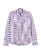 Burberry Brit Check Purple Button Ups Shirt L 