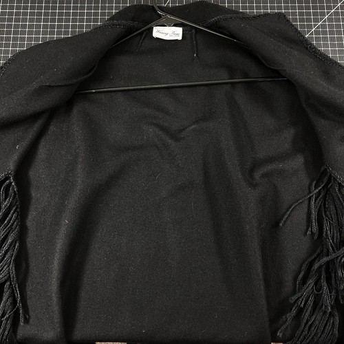 Waxing Poetic Alpaca Shawl, Black, Womens One Size Bolivia - Picture 3 of 16