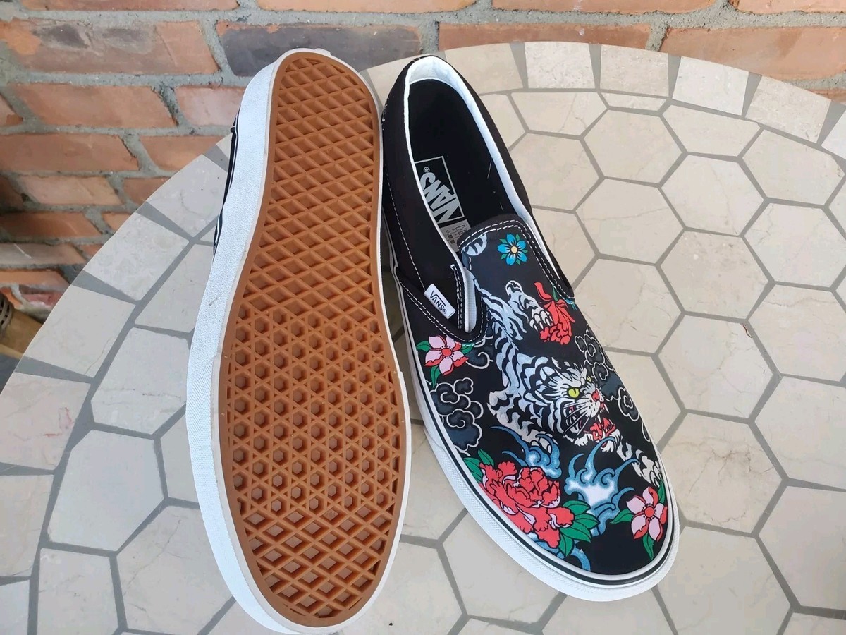 Vans Positive Affirmation men’s Colorful Embroidered Sneakers size 11.5 Custom Painted Wingtip Vans – ButterMakesMeHappy main image 2