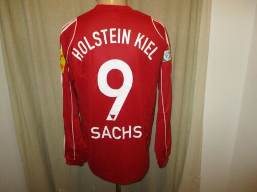 Holstein Kiel Adidas Langarm Matchworn Trikot 2010/11 "famila" Nr.9 Sachs Gr.M - Picture 1 of 10