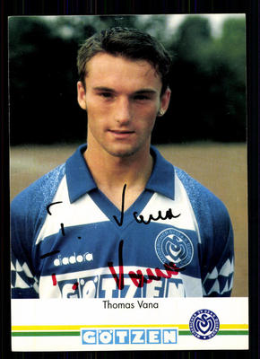 Thomas Vana Autogrammkarte MSV Duisburg 1995-96 Original Signiert+ A 214575