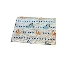 Bluey and Bingo Kids Pillowcase Blue Stars White Standard Bedding Heeler Pups