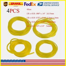 4 Size Fuel Line Hose 16 Feet Petrol Tubing Chainsaw Common Weedeater 2 Cycle US