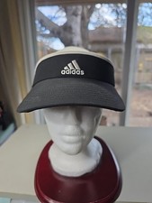 Adidas Black White Climalite Visor Hat Headband