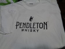 PENDLETON WHISKEY SHORT SLEEVE T SHIRT - LARGE WHITE - NEW COOL RARE