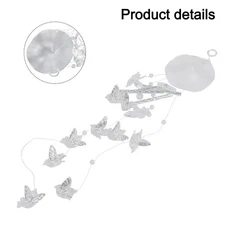 Angel Wind Chime Bell Garden Ornament Indoor Window Hanging Decor Ornament