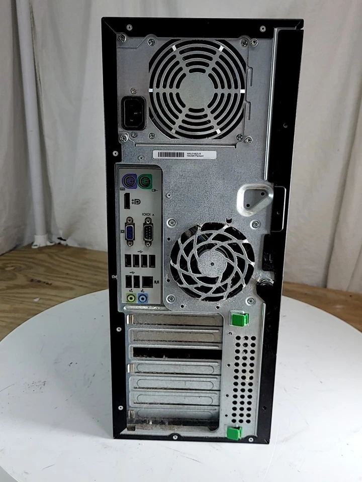 HP COMPAQ 8000 ELITE PC SH468UC#ABA Desktop Intel CORE2 DUO E8400 4GB 320GB - Image 3 of 4