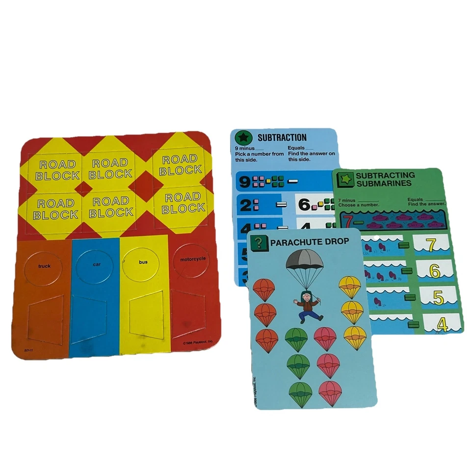 Juego de actividades de lectura y matemáticas Alphie II ruedas alas cosas Playskool NUEVO sin usar Foto 3 de 4