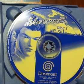 SEGA Shenmue II (PAL) for Sega Dreamcast Action & Adventure Manual Included