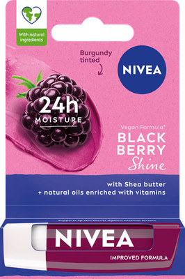 Nivea Blackberry Shine Lippenpflege, 4,8 g