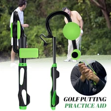 2 in1 Golf Grip Trainer Golf Swing Aid Club Attachment To Correct Hand Placement