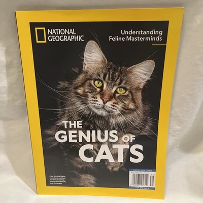 National Geographic December 2025 Magazine the genius of cats feline mastermind
