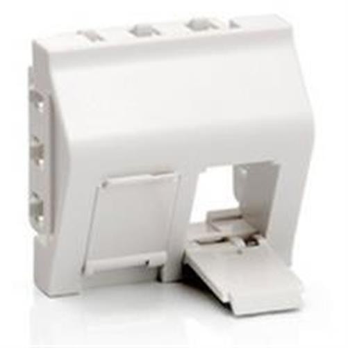 оборудовать французскую модульную лицевую панель 761312 - 2-кратный трапецеидальный разъем Abgewinkelte Einstze 2290₽