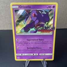 Oricorio SM19 Guardians Rising Prerelease Holo Rare Promo Pokemon Card LP on eBay