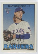 2016 Topps Heritage High Number Gum Damage Back Tony Barnette #688 0s55