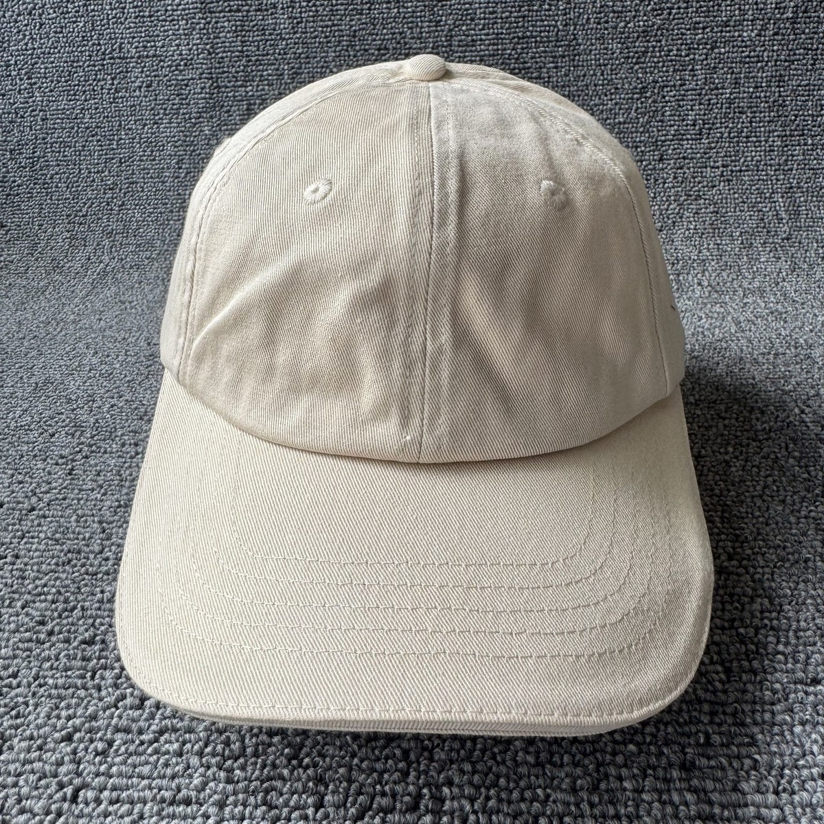 Champion Cream Strapback Baseball Cap Hat