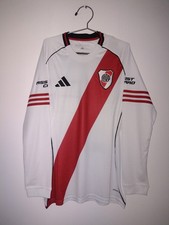 Camiseta River Plate Adidas Home 25' M manga larga nueva con etiquetas