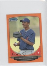 2013 Bowman Chrome Minis Orange Refractor 11/15 Danny Salazar #93 0w3