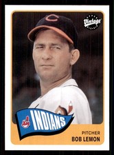 2003 Upper Deck Vintage #105 Bob Lemon Cleveland Indians