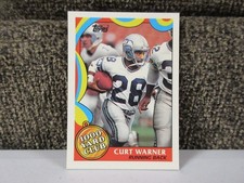 1989 Topps 1000 Yard Club Football Card, Curt Warner, Seattle Mariners, #22