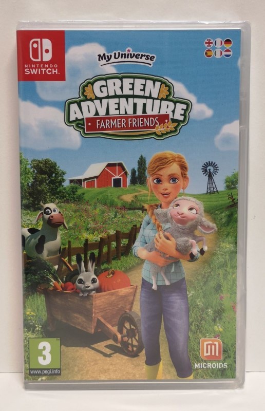 MY UNIVERSE GREEN ADVENTURE FARMER FRIENDS SWITCH EURO NEW