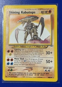 ひかるカブトプス PSA9 英語版 Shining Kabutops #108 Pokémon Card Hikaru Kabutops 1st ED 1st Edition Shining Kabutops